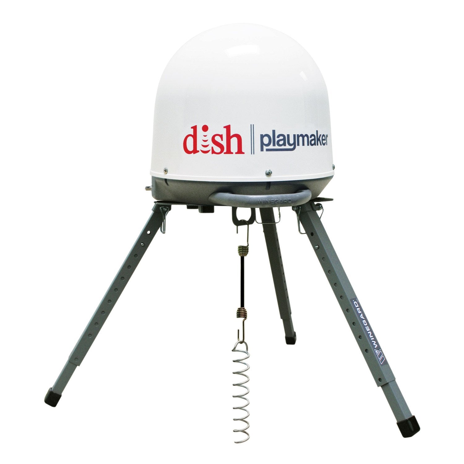 TR-1518 Winegard-11773 Satellite Tripod Mount (Compatible with Carryout, Pathway and Playmaker RV Satellite Antennas) - Adjustable Height, Gray