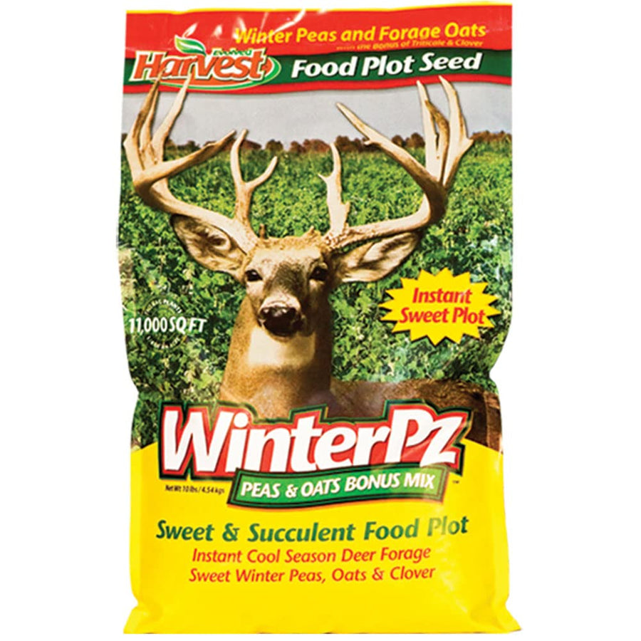 Winter Pz Food Plot Seed EVOLVED HARVEST - Peas & Oats Bonus Mix - Cool-Season Sweet Succulent Nutrient-Rich Forage for Deer