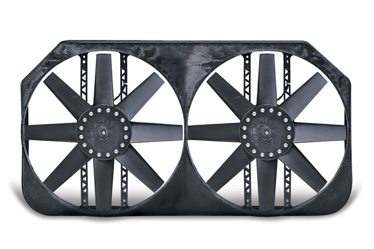 Electric Dual Fan for 2000-2004 Chevy Truck with Variable Speed Controller, Puller Fan for 34-Inch Cores Only (282), Car Accessories, 15 Inches