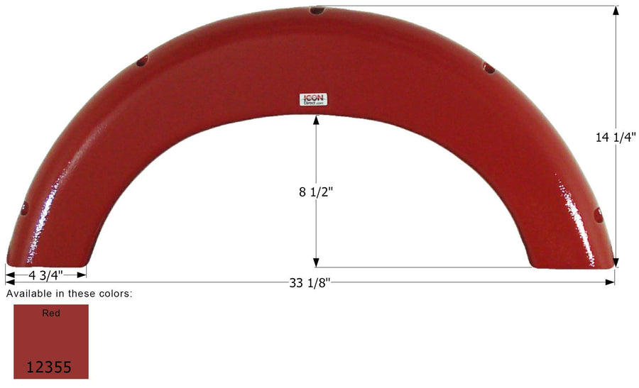 Fender Skirt ICON, Single, T@B, FS2355, Red