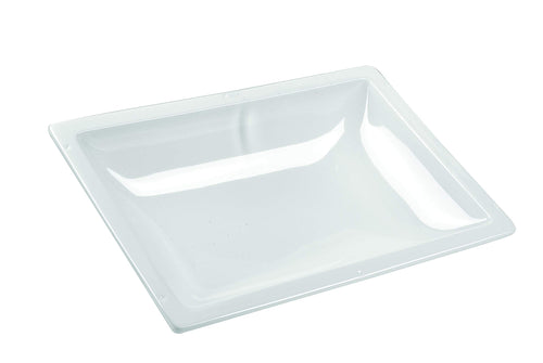 White Inner Garnish Specialty Recreation for Rectangular Skylight Dome