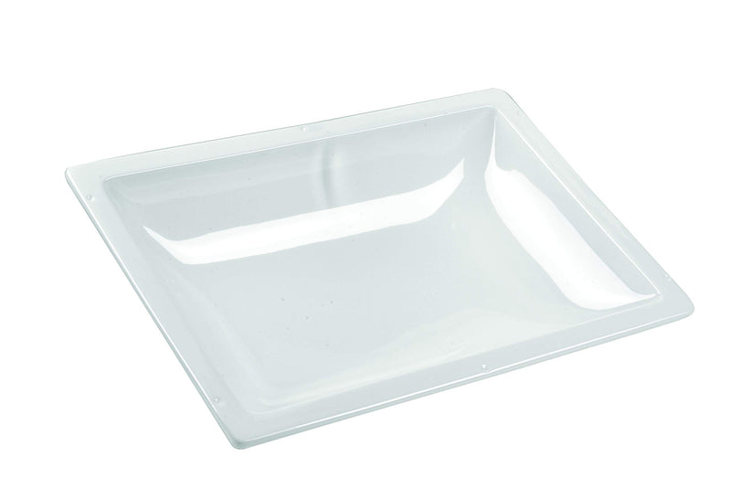 White Inner Garnish Specialty Recreation for Rectangular Skylight Dome