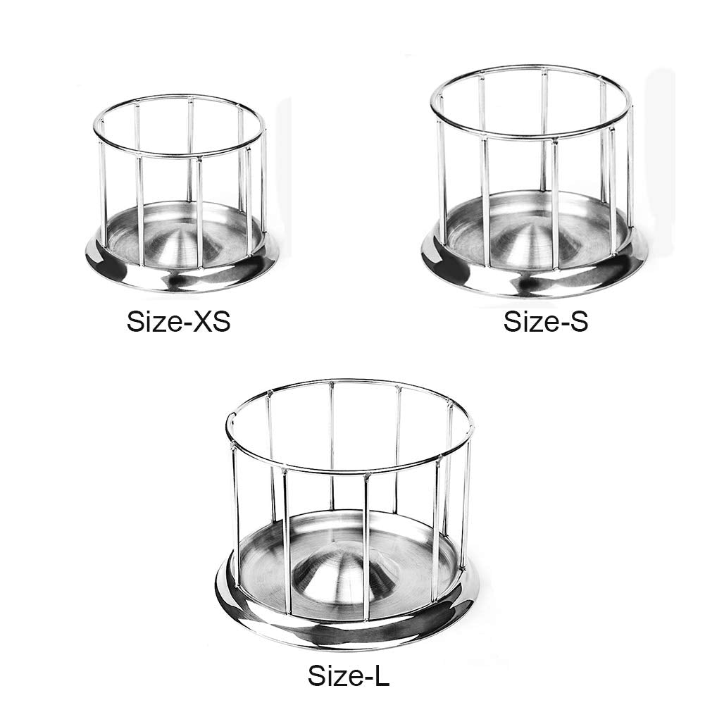 H6959 Patriot Exhaust SS304 18 Gauge 2 3/8" Diameter, 3" Radius 6" 12" Legs