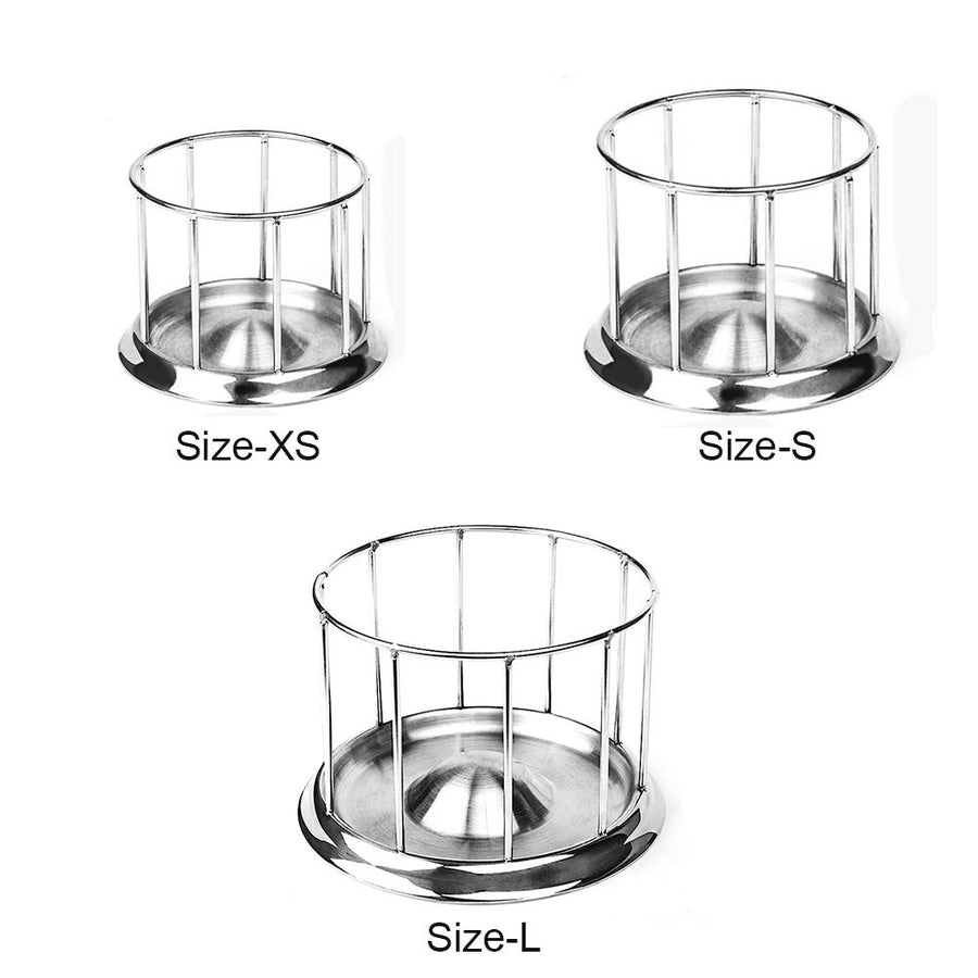 H6959 Patriot Exhaust SS304 18 Gauge 2 3/8" Diameter, 3" Radius 6" 12" Legs