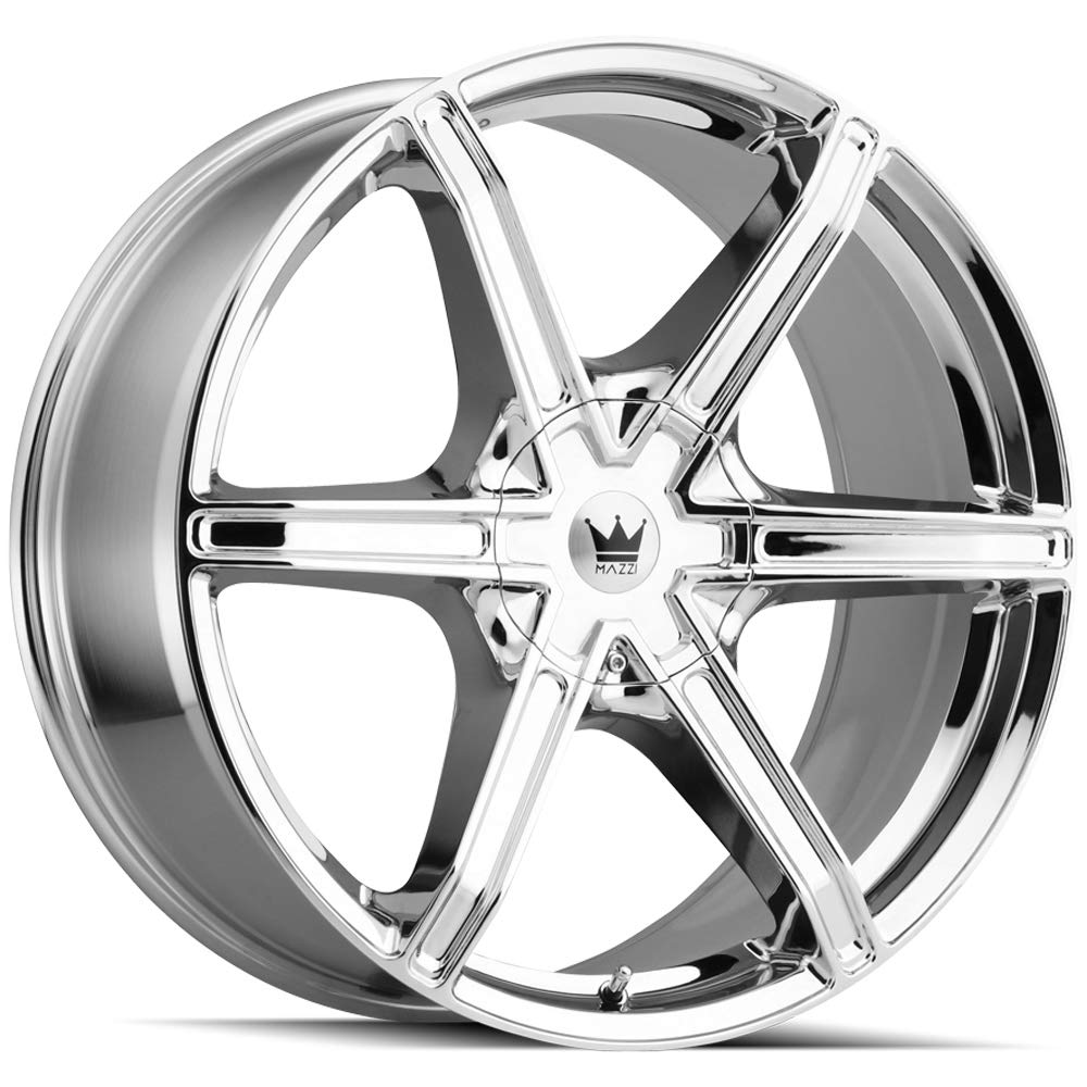 24x9.5 MAZZI Stilts (371) 6x135/6x139.7 30et mm Chrome Wheel