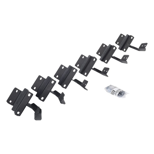 Go Rhino V-Series V3 / RB10 Slim / RB20 Slim / RB30 Slim / RB30 Mounting Board Brackets | Mild Steel, Textured Black | 6941556 | Fits 2015-2024 Ford F-150, F-250, F-350 (See Description)