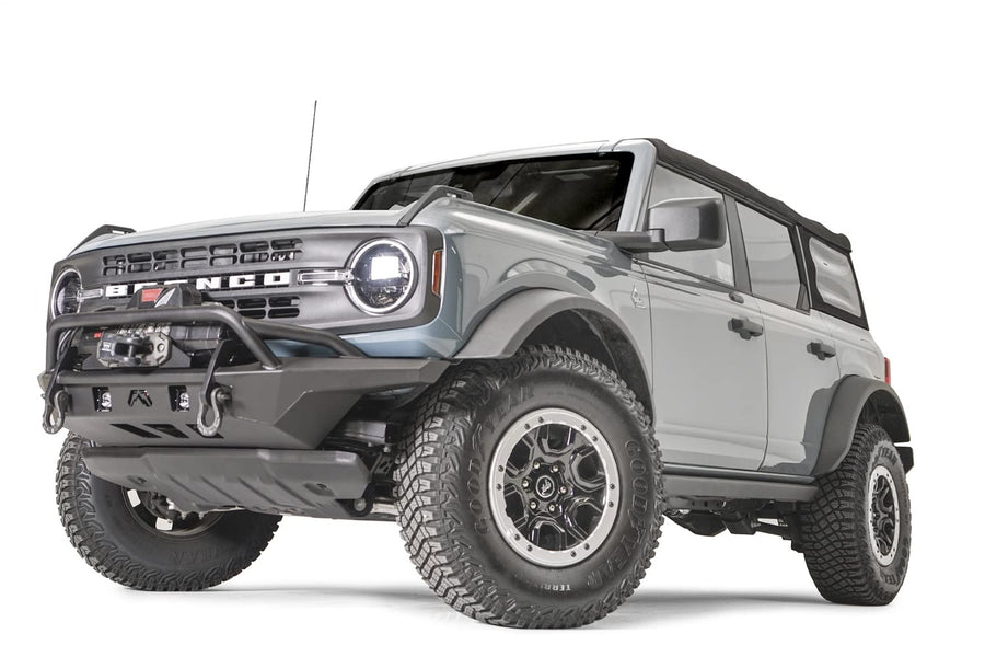 FB21-B5252-1 Fab Fours Inc. Front Replacement Bumper fits Ford Bronco