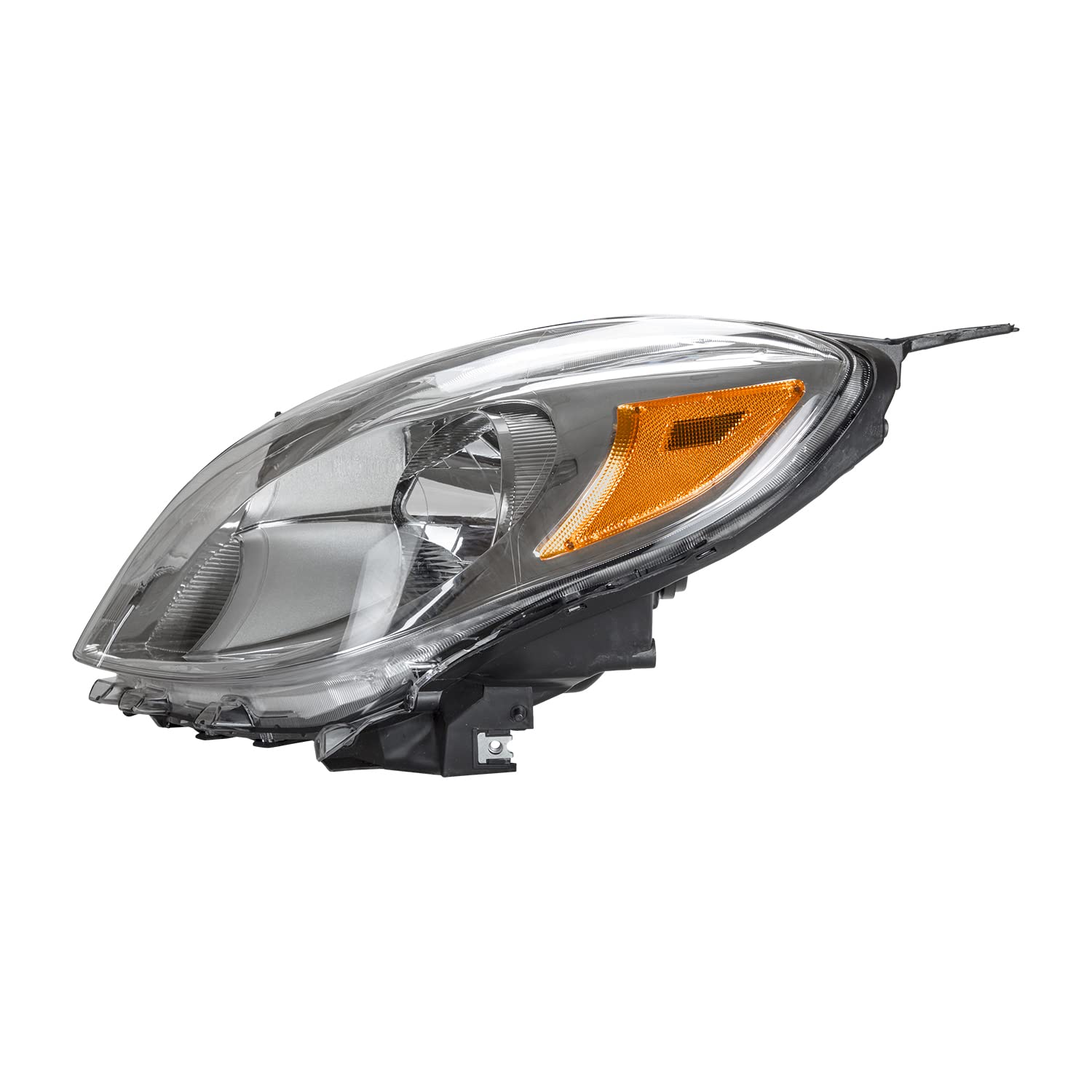 Left TYC Headlight Assembly Compatible with 2012-2014 Nissan Versa