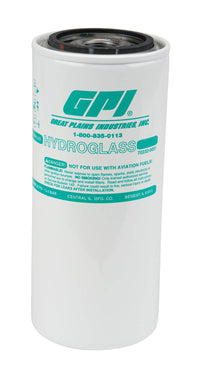 GPI Water and Particulate PW-25-2-1 Bio-Tek Filter for use with Fuel Transfer Pumps up to 25 GPM (95 LPM), 2 Micron, 1-12 UNF Thread (GPI Genuine Accessory 129340-04)