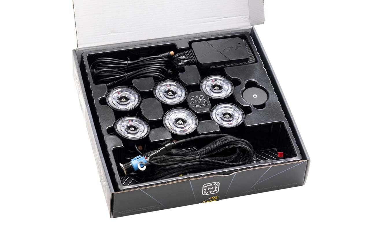 Rock Light Kit: Morimoto XRL25: Rgb Led / 6 Pack