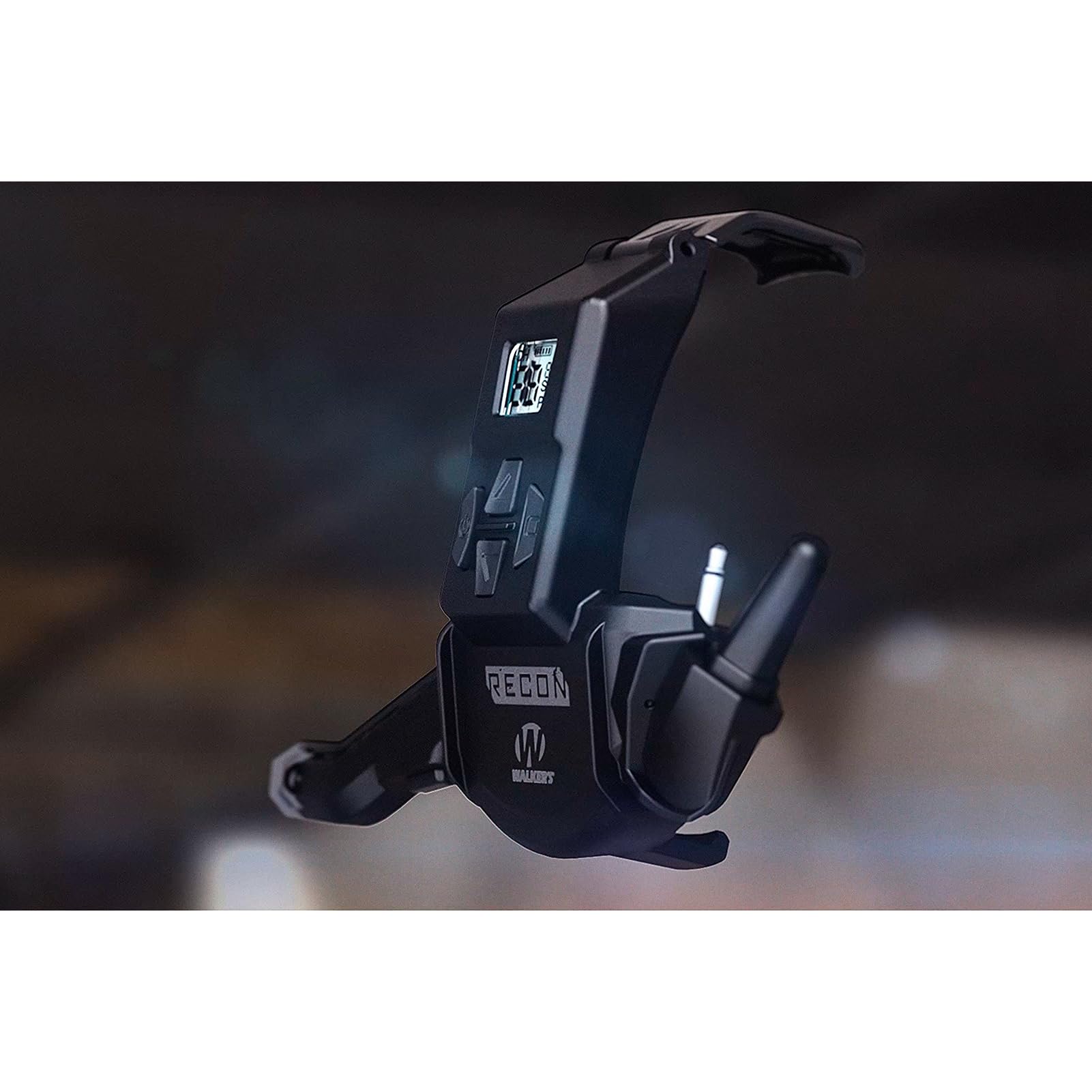 Walker's Hybrid Comms Recon Walkie-Talkie| Bluetooth GPRS Wireless 3-Mile Distance Range Shooting Outdoor Communicator for Recon Shooting Muffs, 3 AAA Batteries Included