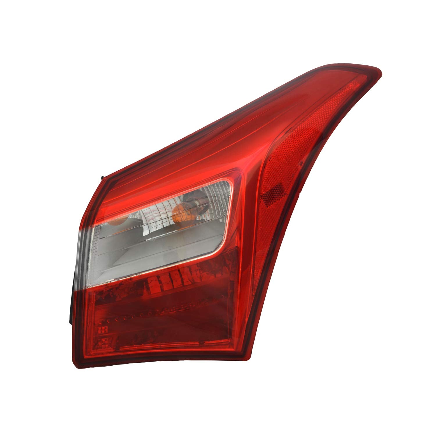 Right TYC Tail Light Assembly Compatible with 2013-2017 Hyundai Elantra