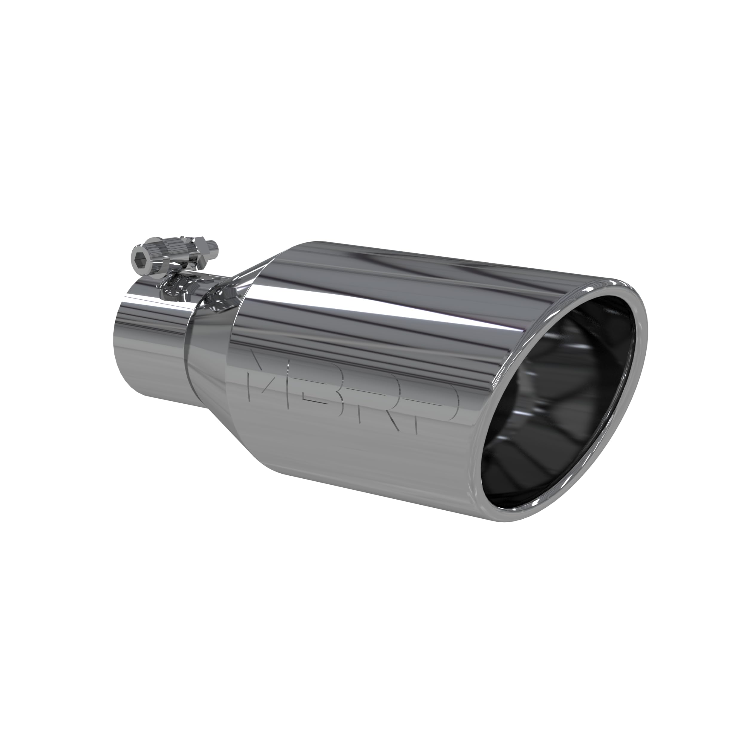 Exhaust Tip MBRP T5160 (4.5" O.D., Single Wall Angle Rolled End, 2.5" Inlet 11" in length)