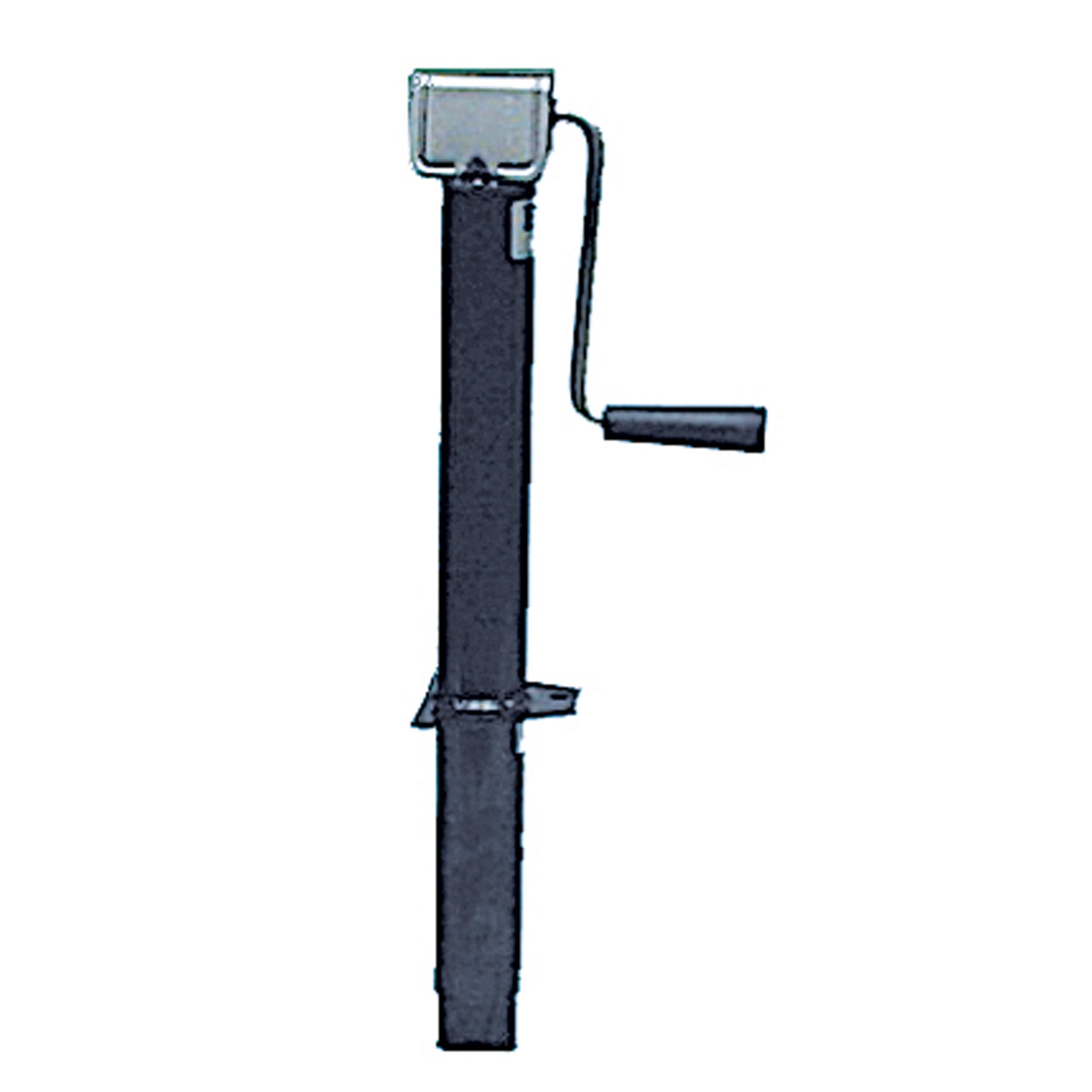 BAL 29025B A-Frame Tongue Model Jack – 2,000 lb. Capacity Manual Sidewind Jack for RVs & Utility Trailers – Bolt-On Mount, Durable Steel Construction