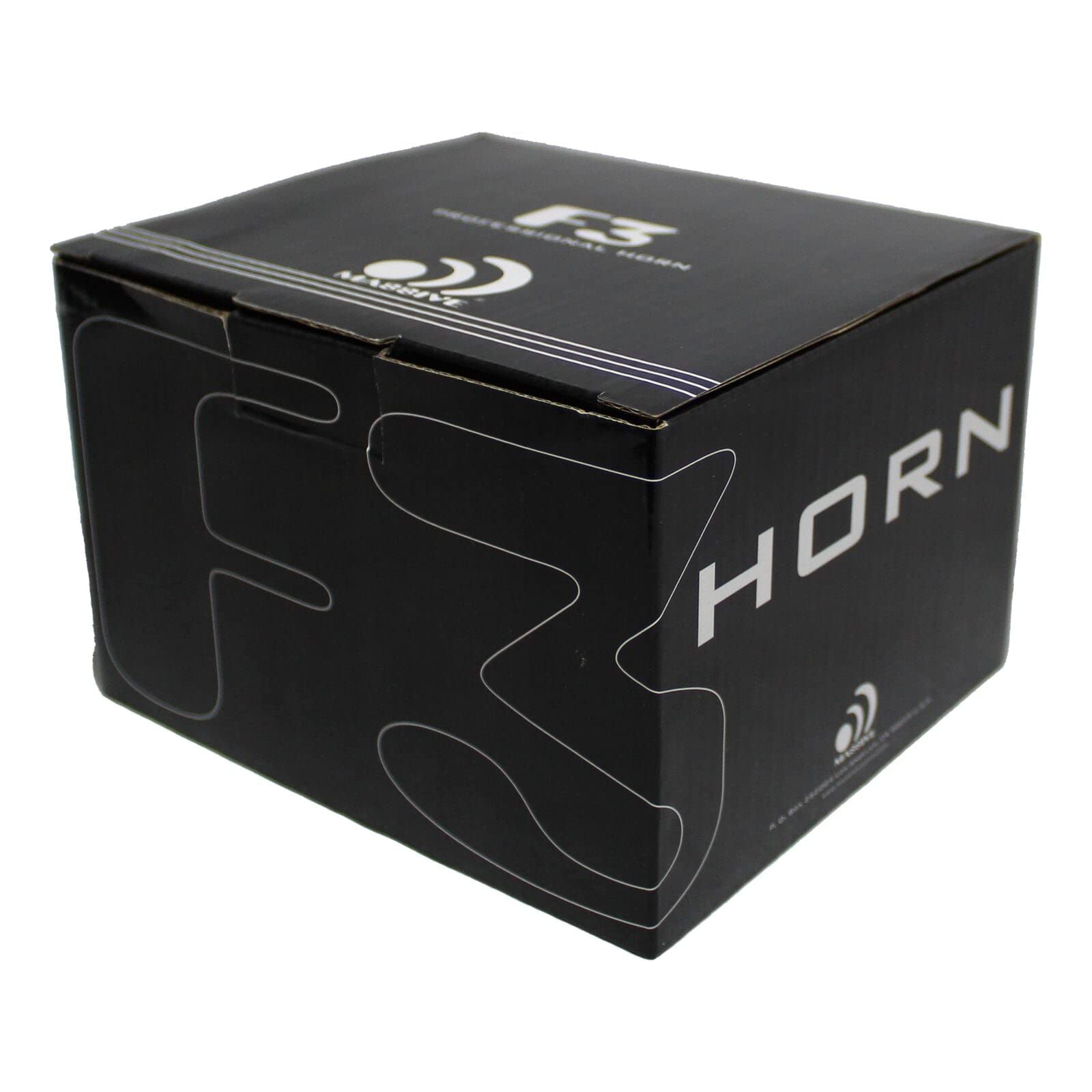 F3 Flare Horn Massive Audio | 1" Bolt-On Compression Driver Horn | High SPL | 90° x 60° Dispersion | Pro Audio & Car Sound Upgrade