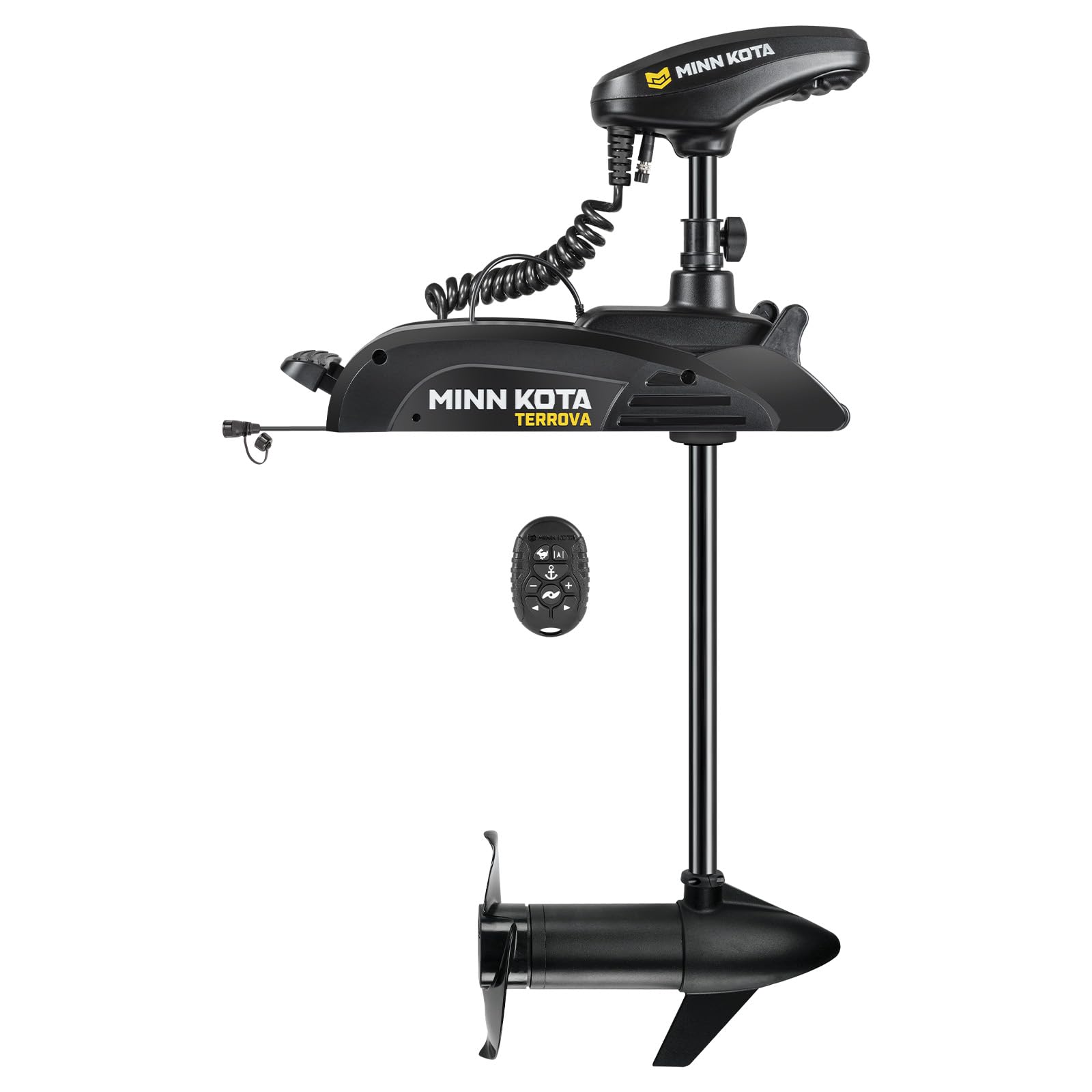 Kayak Minn Kota Terrova Bow-Mount Electric Trolling Motor with GPS – 55 Lb. Thrust, 36 in. Shaft, Freshwater