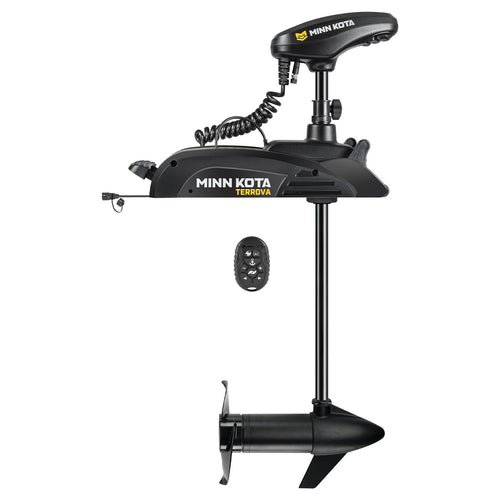 Kayak Minn Kota Terrova Bow-Mount Electric Trolling Motor with GPS – 55 Lb. Thrust, 36 in. Shaft, Freshwater