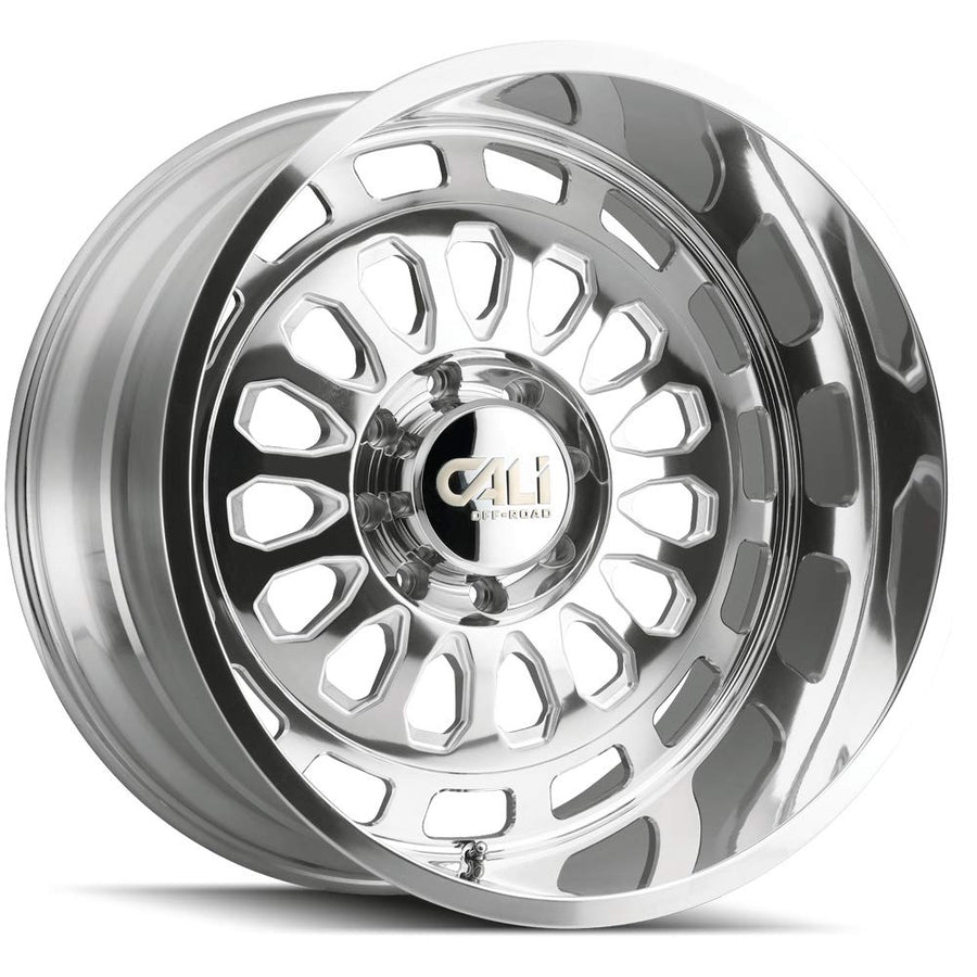 9113-24470P CALI OFF-ROAD Paradox 9113 Polished/Milled Spokes 24X14 8-170 -76mm 125.2mm