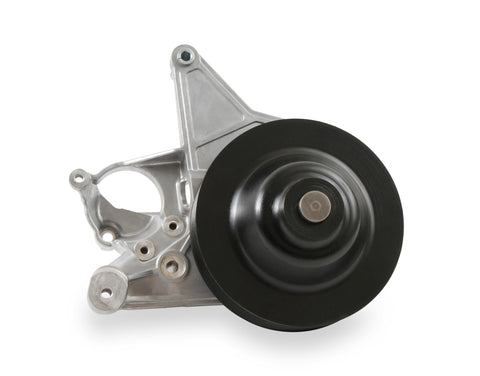 Power Steering Bracket Kit Holley 97-334 with Long Spacer Natural