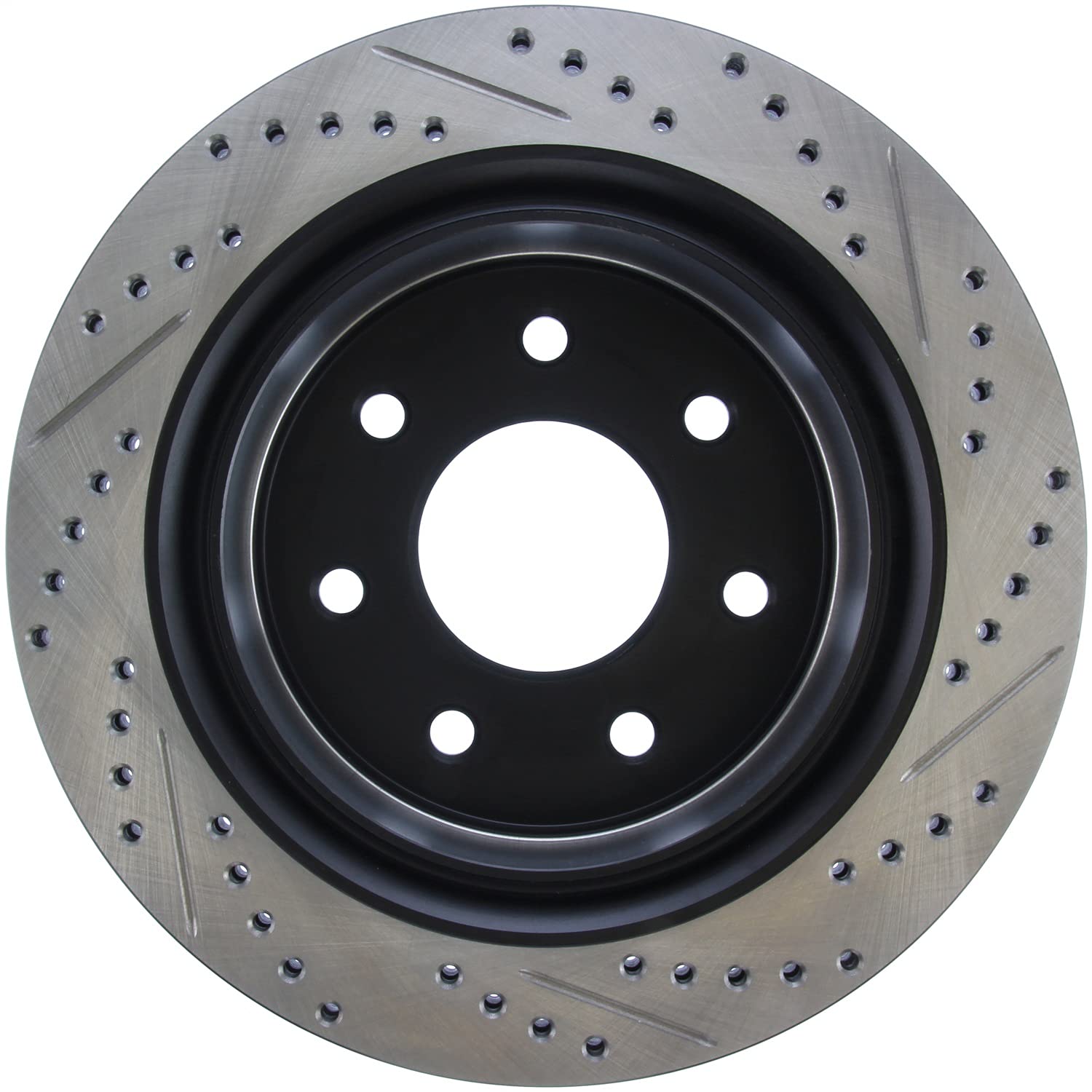 Sport Drilled/Slotted Brake Rotor StopTech 127.65133R (Rear Right), 1 Pack