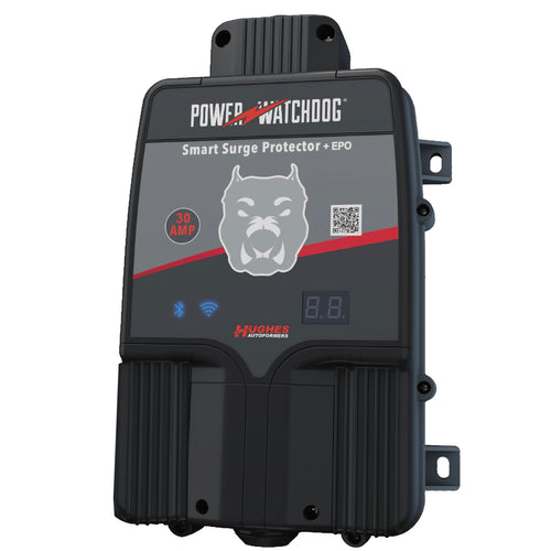 30 Amp Power Watchdog PWD30EPOHW Smart RV Hardwired Surge Protector - Emergency Power Off (EPO) – WiFi Monitoring - Replaceable Surge Module - LED Diagnostics - Durable for RV Campsite Use