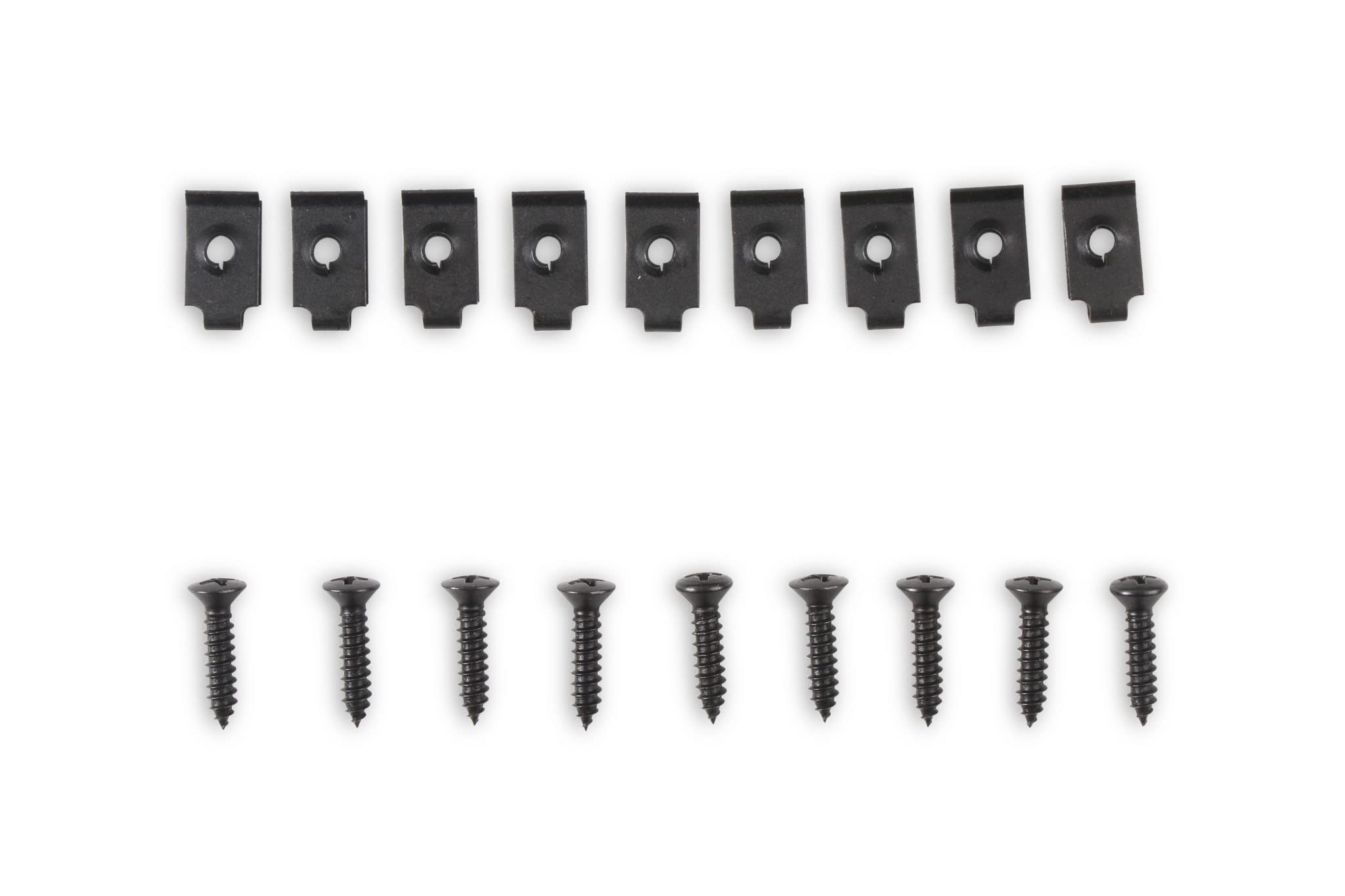 Dash Bezel Holley EFI 553-381 - without A/C Vent Openings - Black