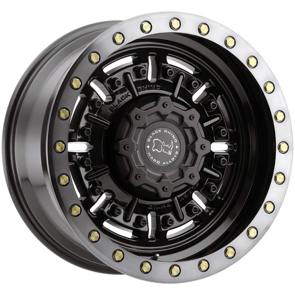 Abrams Black Rhino 17x9.5 5x5" -18mm Black/Tint Wheel Rim 17" Inch 1795ABR-85127B71