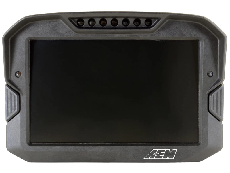 30-5703 AEM Electronics CD-7LG Carbon Logging Display Kit; w/Internal GPS