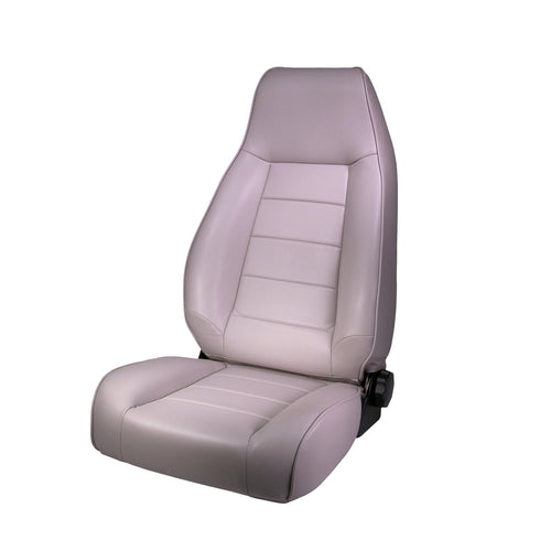 Rugged Ridge | High-Back Seat, Front, Reclinable, Gray | 13402.09 | Fits 1976-2002 Jeep CJ & Wrangler YJ/TJ