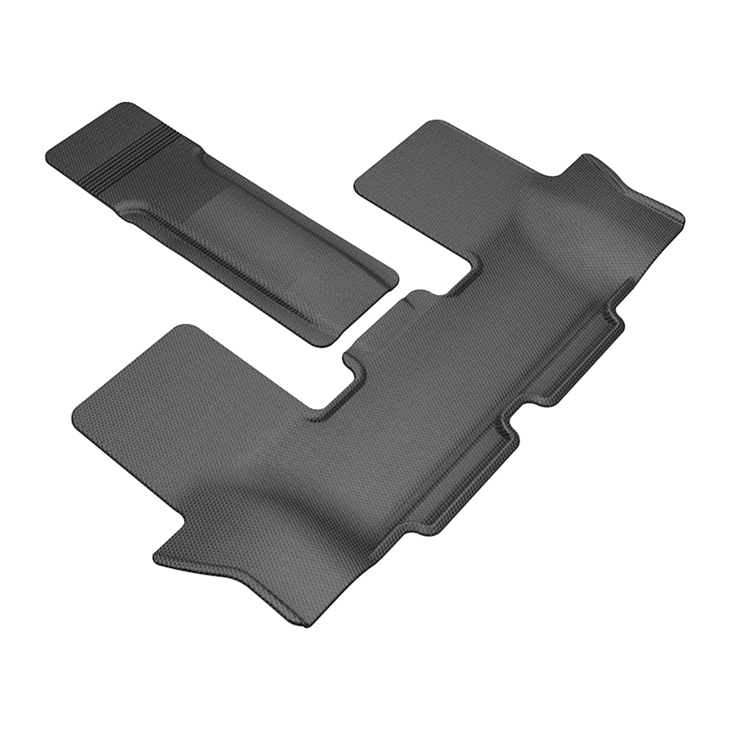 Kagu 3D MAXpider Floor Mat (Black) Compatible with Hyundai Santa Fe Gas 6-Seat 2024-2026 - Third Row