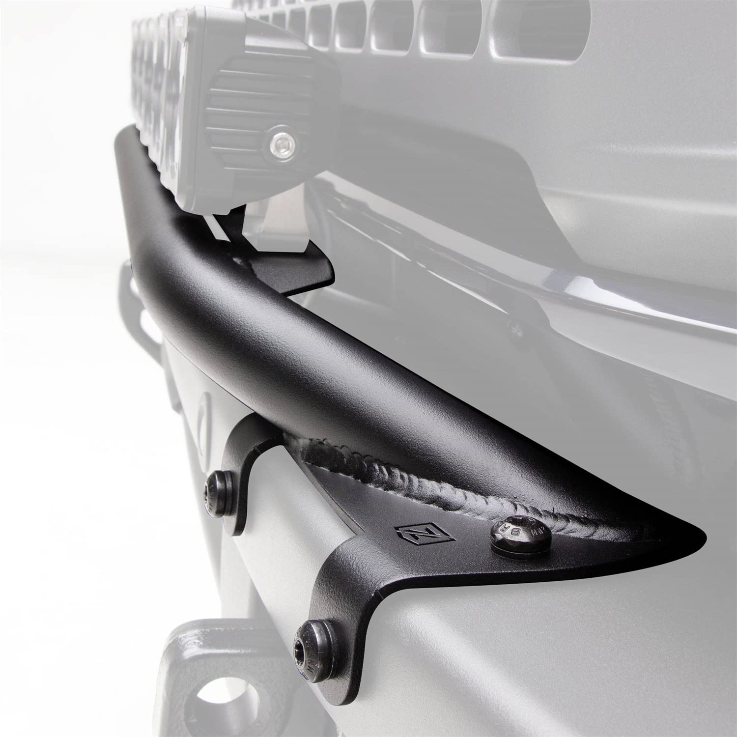 Front Bumper ZROADZ Top LED Bracket ONLY for a 2021-2022 Ford Bronco, Used to mount (6) 3 inch LED Light Pods - Part # Z325431