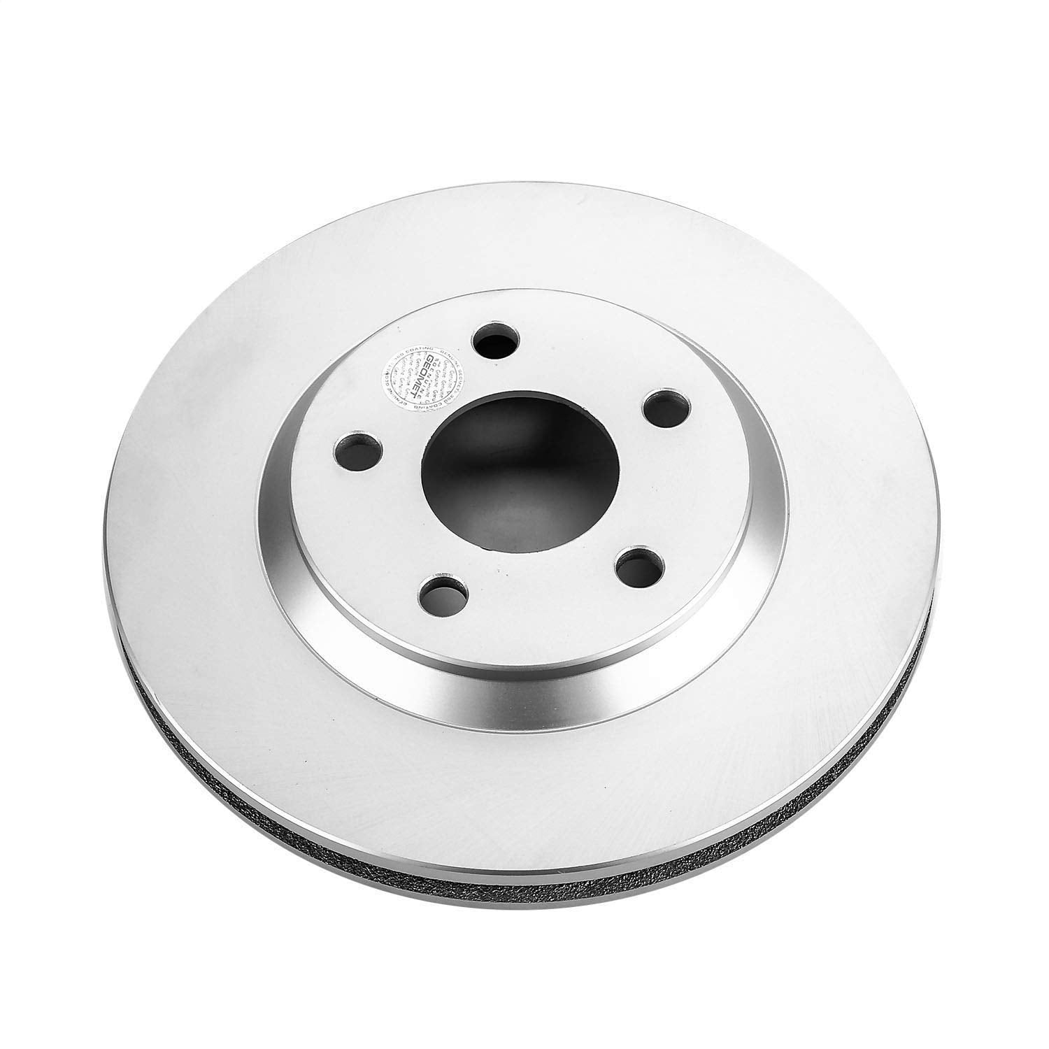 Power Stop AR8299EVC Genuine Geomet Coated Front Brake Rotor For Buick LeSa, Buick Park Ave, Cadillac DeVi, Chevrolet Imp, Chevrolet Monte Ca, Pontiac Bonnev [Model Specific]