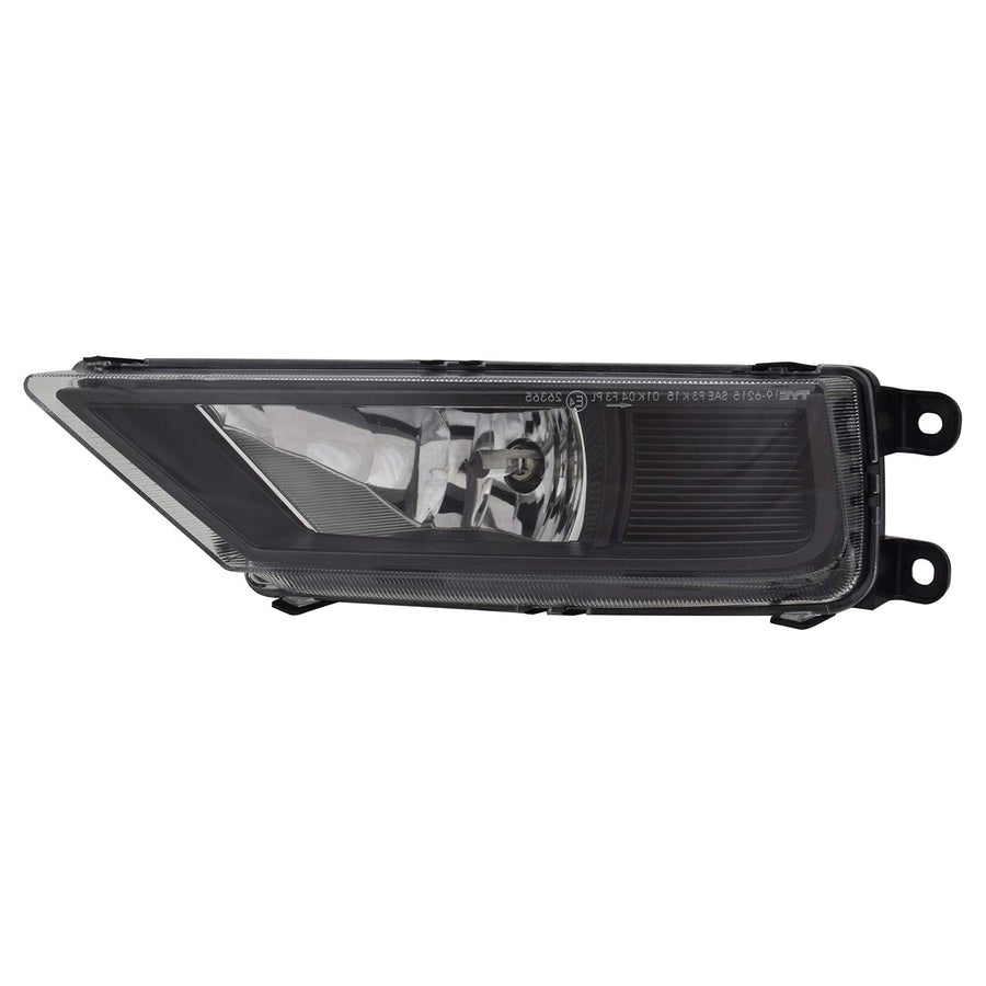 Left TYC Fog Light Assembly Compatible with 2018-2020 Volkswagen Tiguan