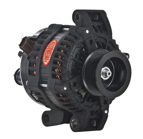 51290W Powermaster Alt FD Diesel Blk Wrinkle 245A 8 grv HPR