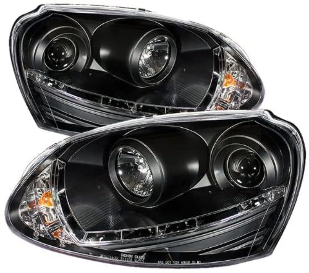 Auto Spyder 5017505 Projector Style Headlights Black/Clear