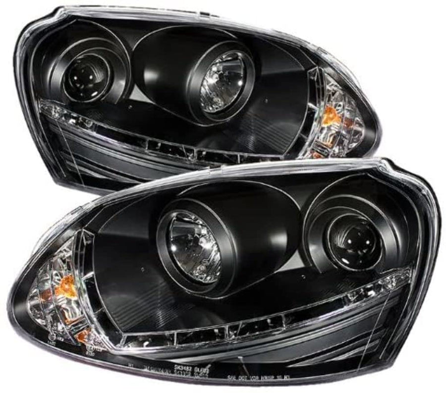 Auto Spyder 5017505 Projector Style Headlights Black/Clear