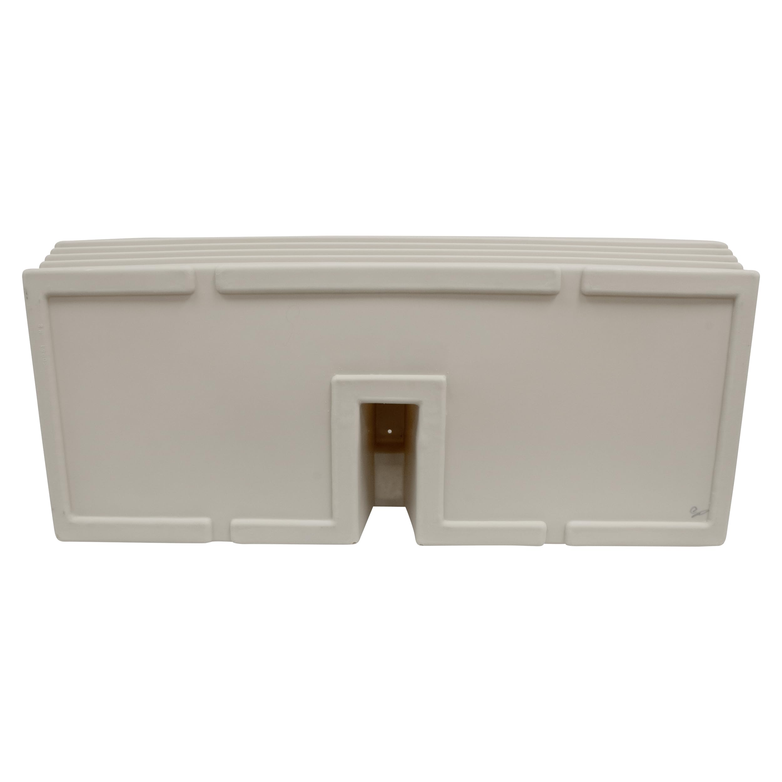 Wise Premier Series BM1145-1B-990 50-Inch Pontoon Bench Base Only, Platinum