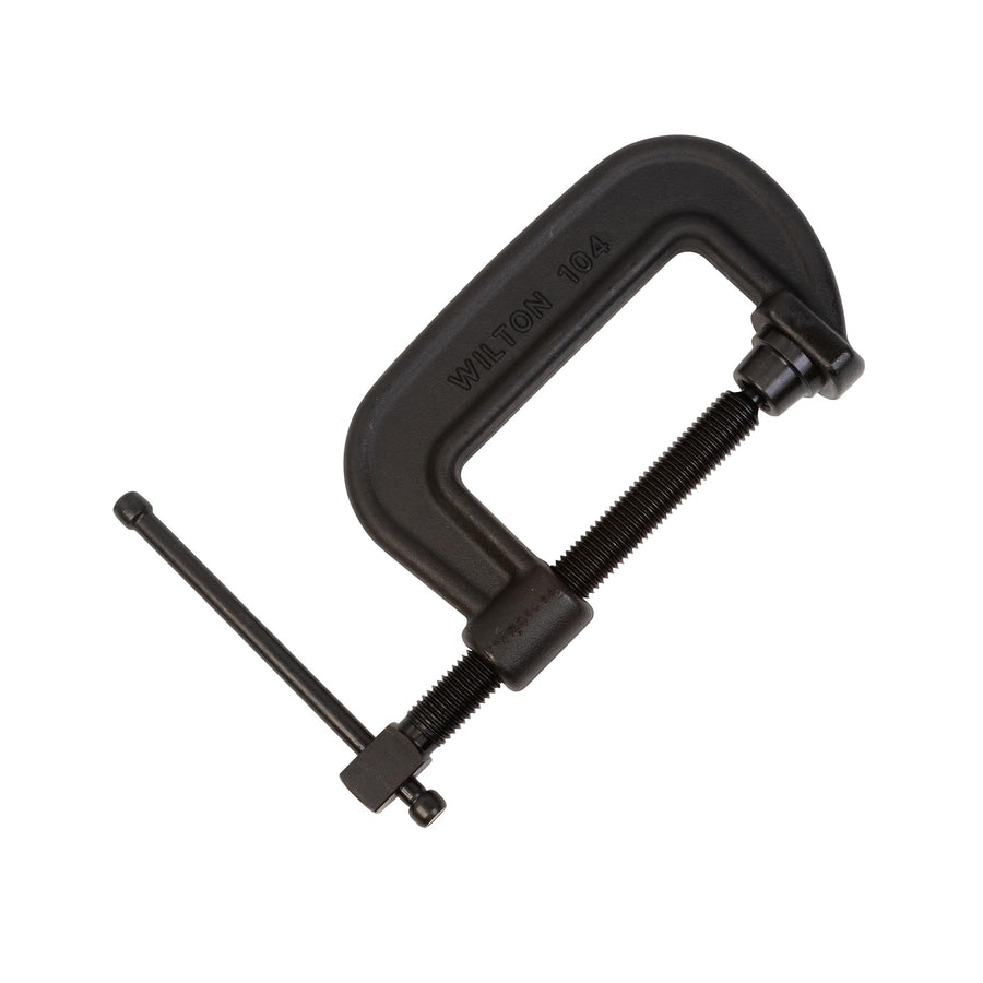 Brute Force Wilton C-Clamp, 3-3/4" Opening, 2-3/8" Throat, 10000 Lbs. Clamping Force (Model 104)