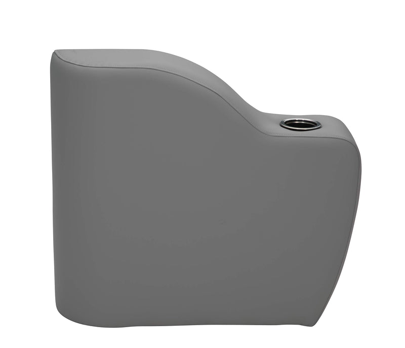 Right Arm Rest 8.5" x 31" - Charcoal Pontoon
