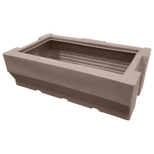 Wise Premier Series BM1152-1B-1725 Flip-Flop Pontoon Seat Base Only, Mocha Java