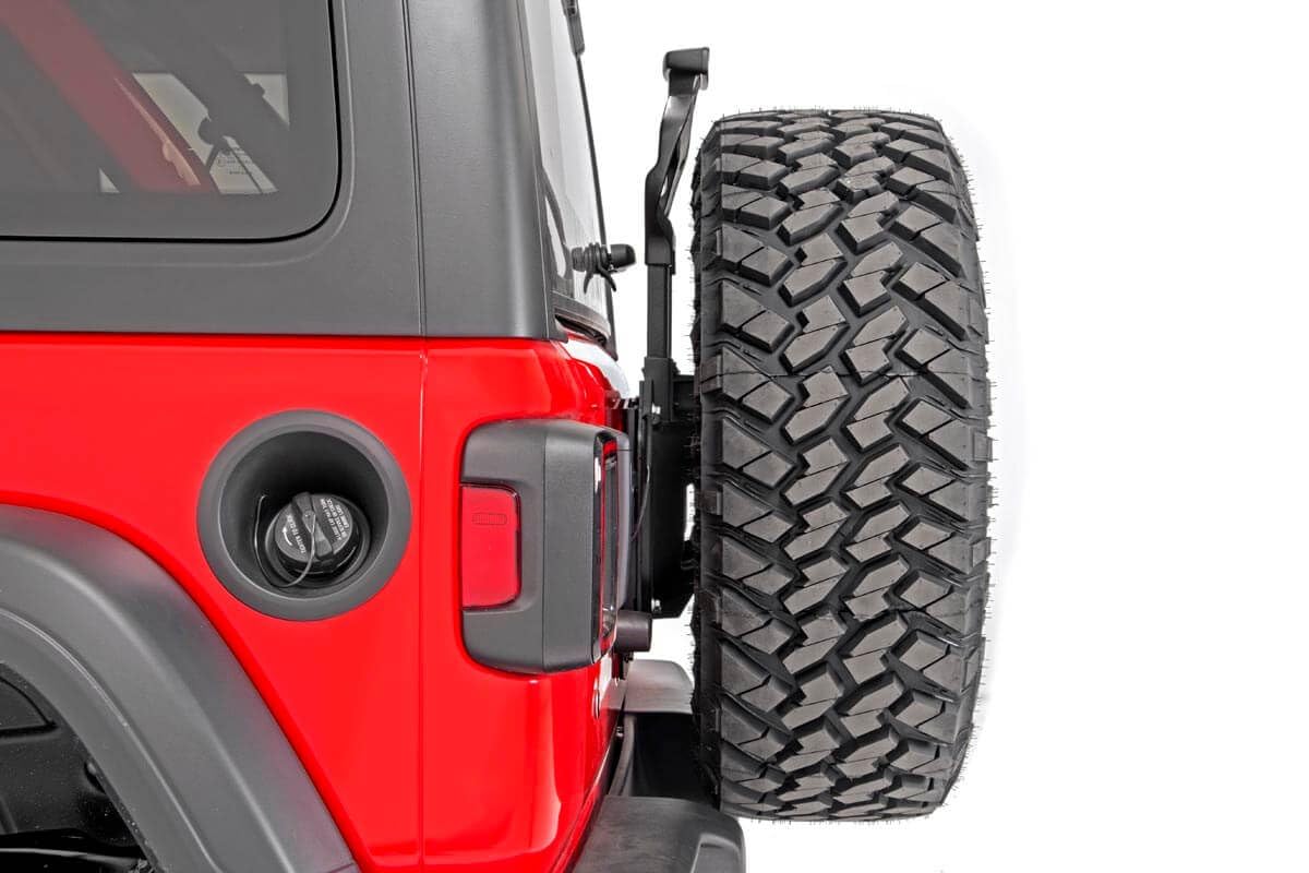 Rough Country 18-24 Jeep Wrangler JL Spare Tire Relocation Bracket - 10526