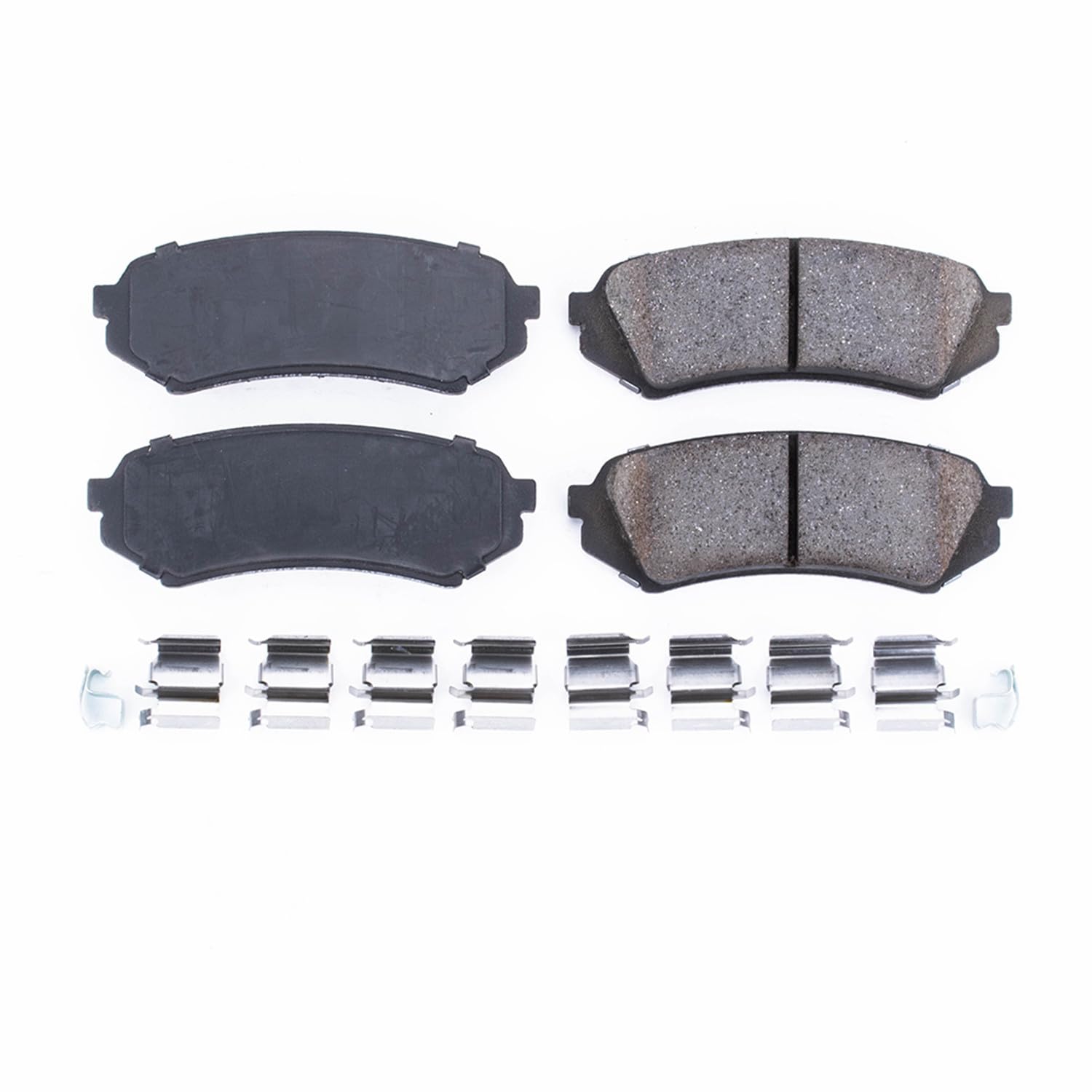 Power Stop Brake Kit Rear For Lexus LX470 1998-07 | Toyota Land Cruiser 1998-07 - Ceramic Brake Pads With Installation Hardware, 17-773