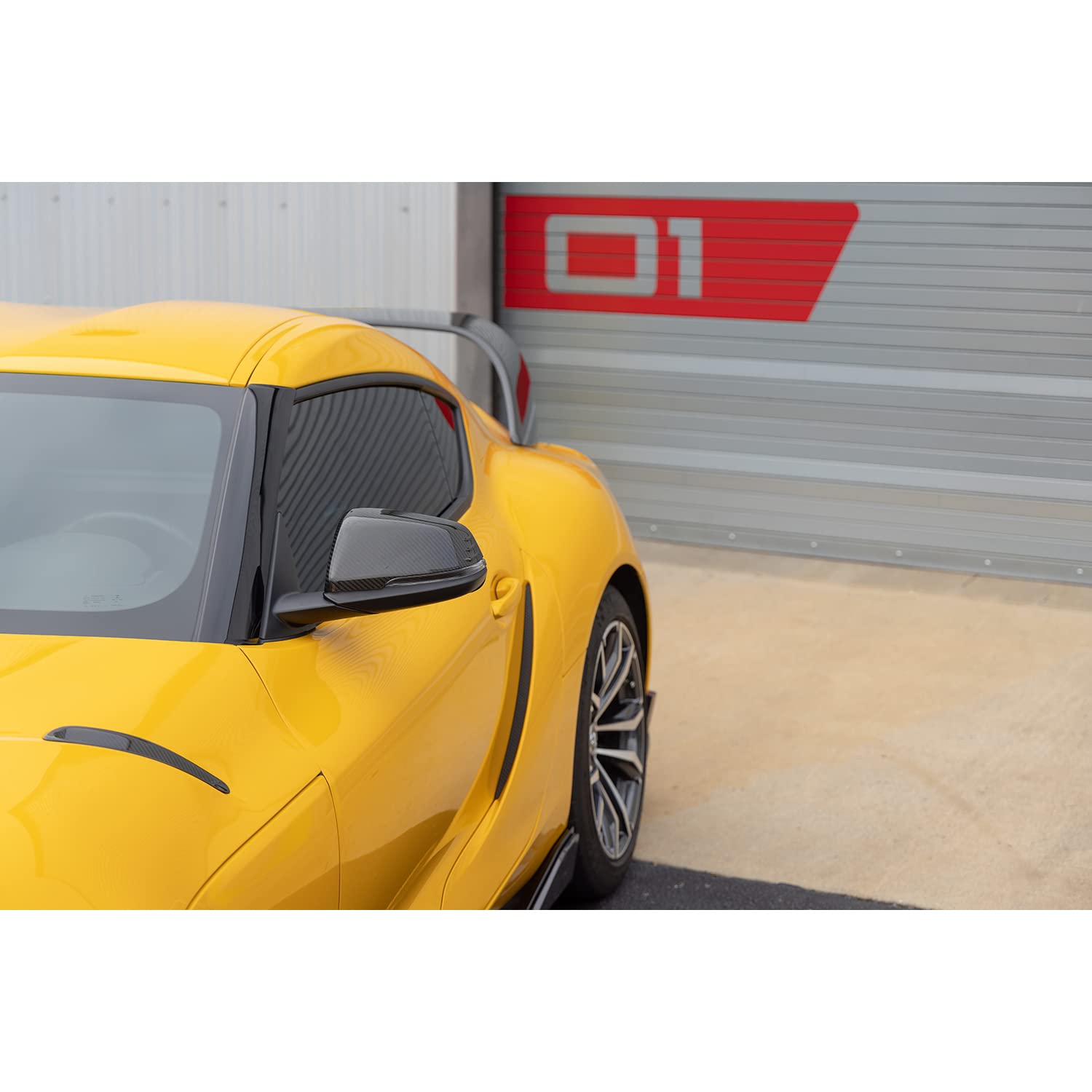 Dinan Hood Vent Covers D980-0041 - Gloss Twill Carbon Fiber - Pair