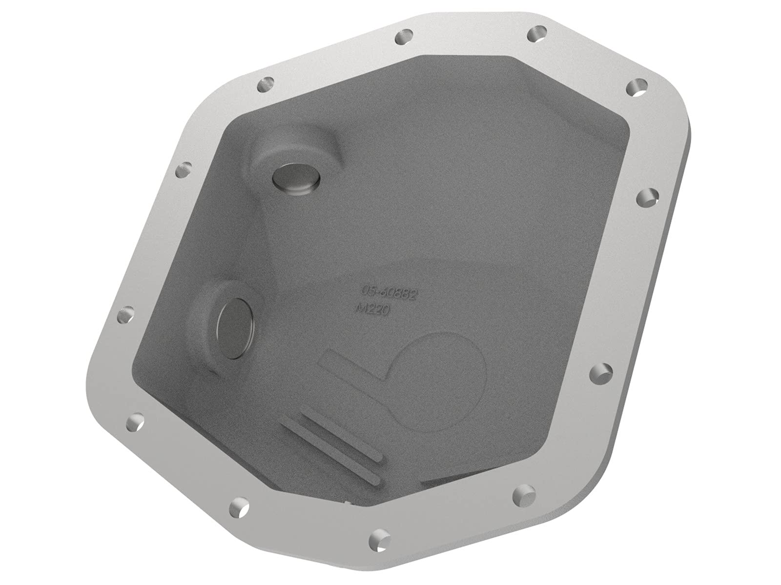 aFe POWER 46-71290A Differential Cover, Street Series, Rear, Raw Finish for 2021 Ford Bronco (Dana M220)