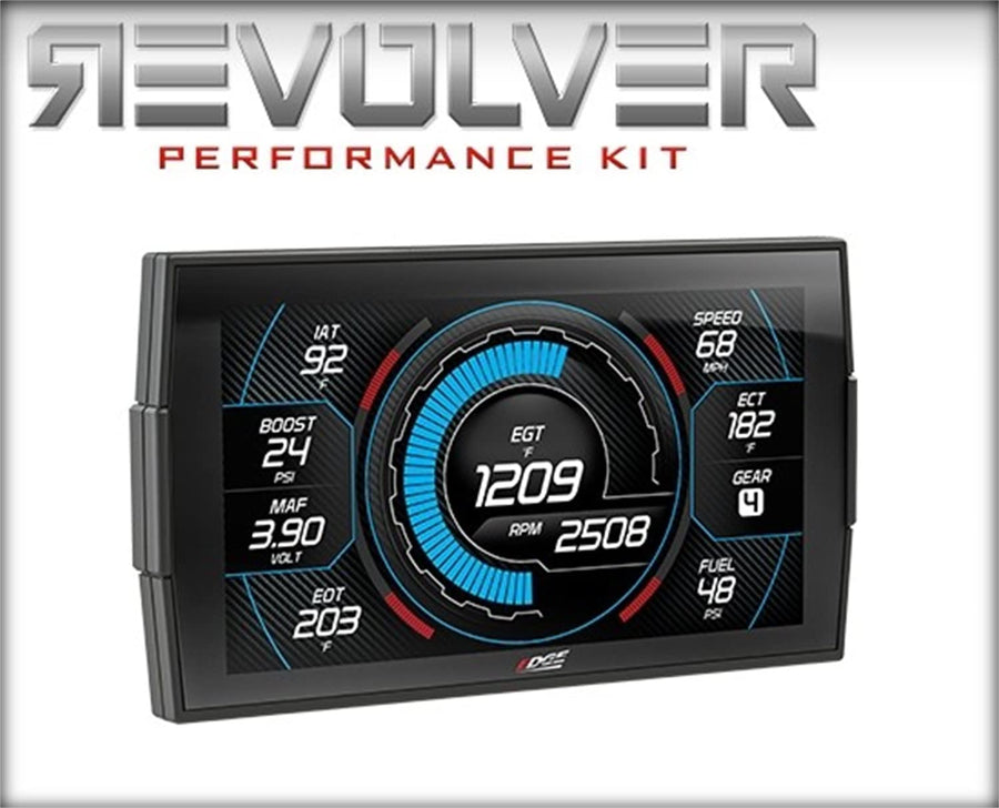 Revolver Edge CTS3 Digital Gauge Monitor & Performance Chip Kit 14110-3