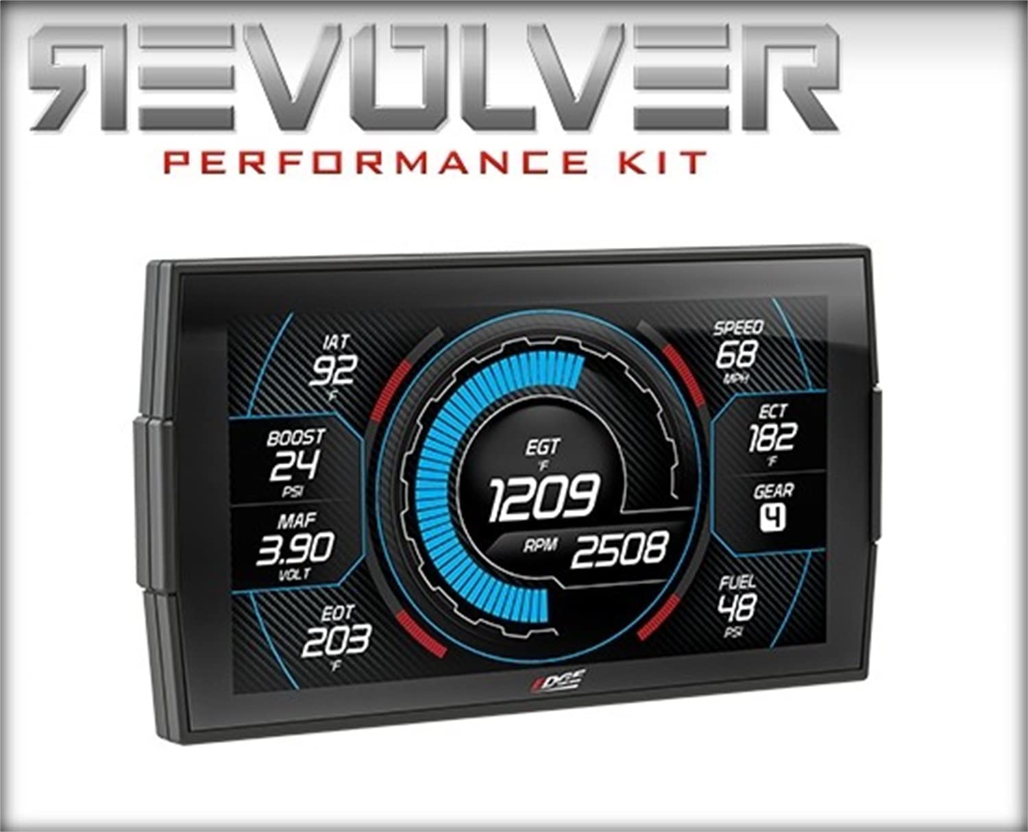 Revolver Edge 14111-3 CTS3 Digital Gauge Monitor & Performance Chip Kit