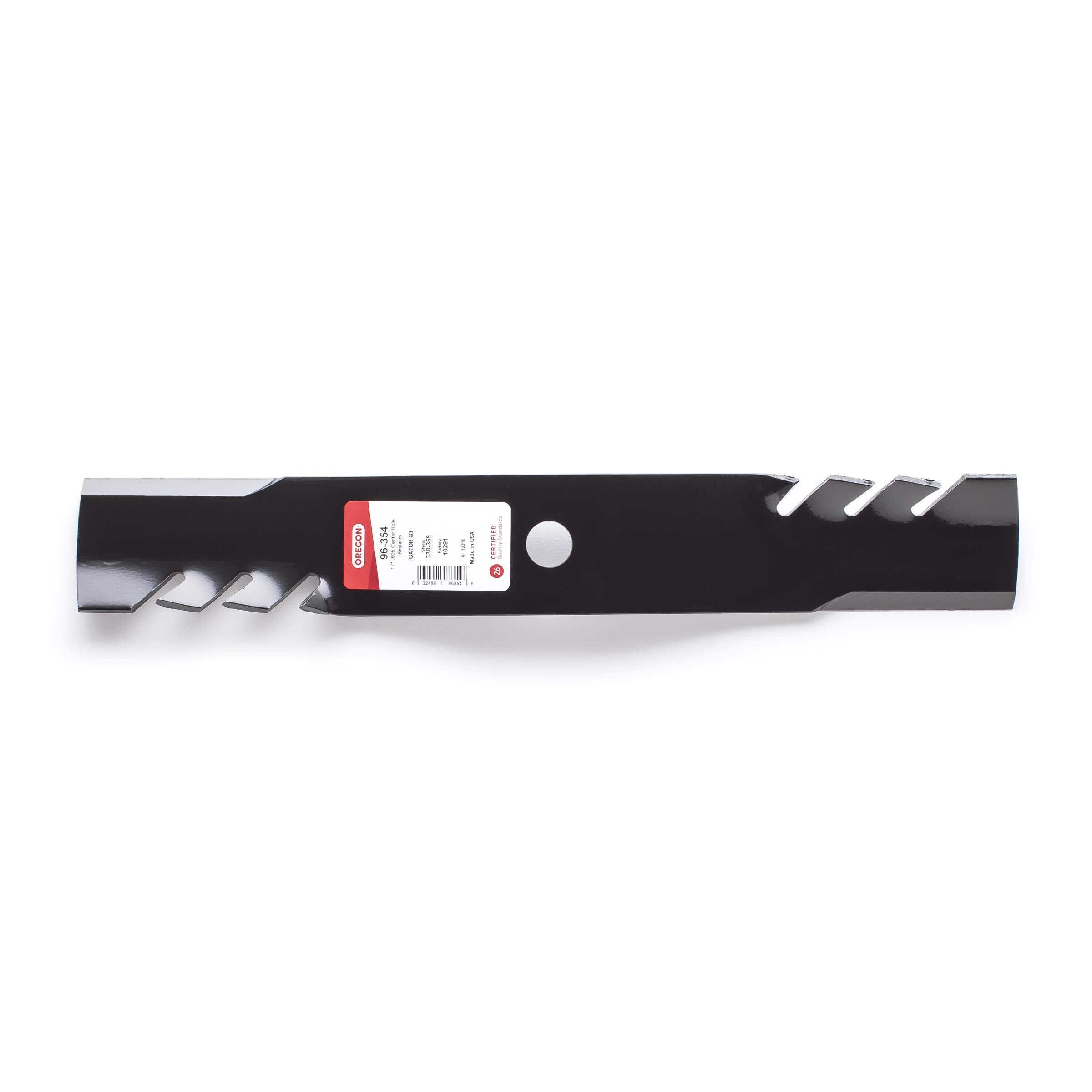 96-354 Oregon Mulcher 3-In-1 Hi-Lift Replacement Lawn Mower Blade 17-Inch