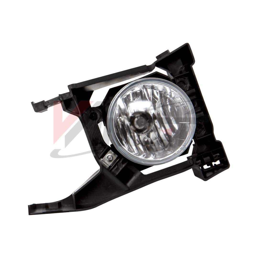 Replacement Winjet WJ30-0611-09 for 2017-2018 Subaru Forester Clear Front Bumper Fog Light Factory Style Set Pair