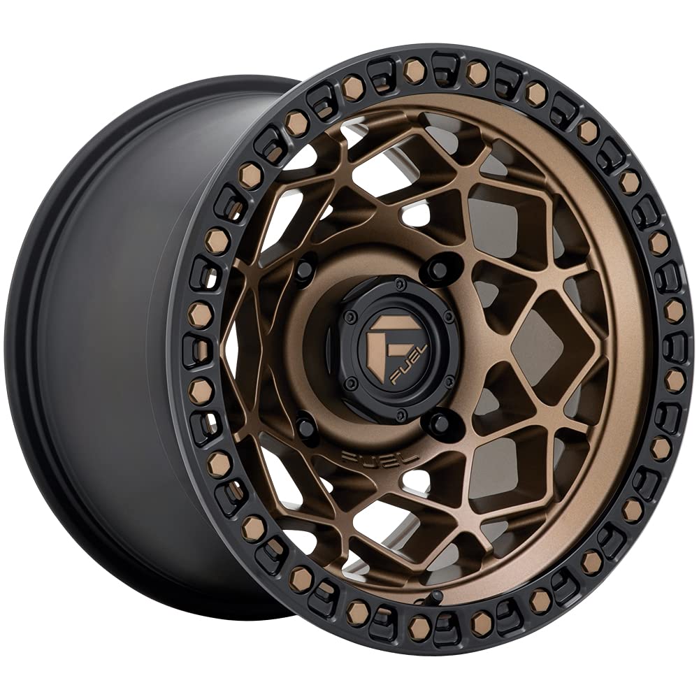 UTV Fuel D785 15X7 4X156 BRZ M-BLK-RING 10MM - D7851570A543