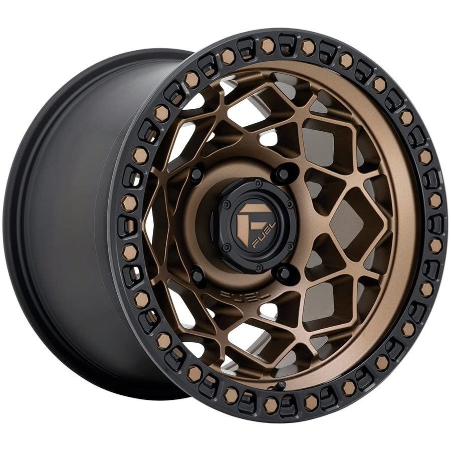 UTV Fuel D785 15X7 4X156 BRZ M-BLK-RING 10MM - D7851570A543